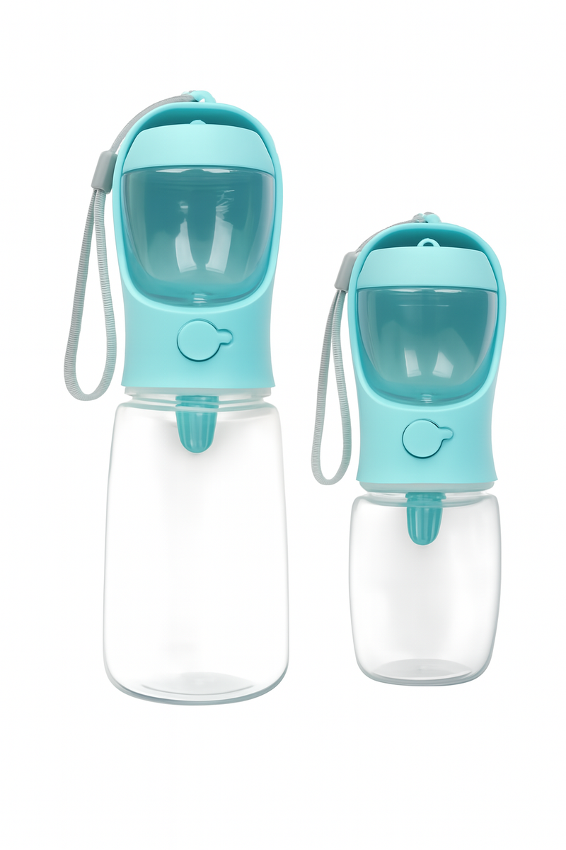 Prijenosna boca za pse i mačke 2u1