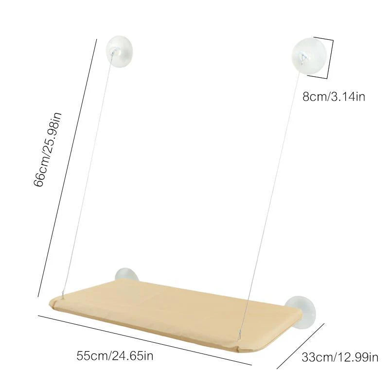 Viseći krevetić za mačke